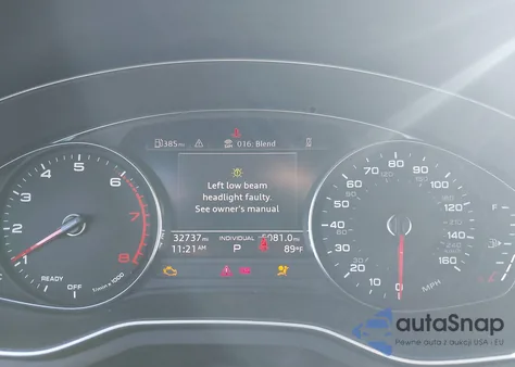 2020 Audi A5 Cabriolet Premium 45 Tfsi Quattro S Tronic z USA, uszkodzony, nr VIN WAU2NGF57LN000460